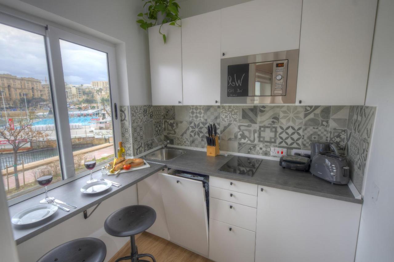 First Floor Studio Apartment Seconds From Balluta Bay Ipap1-1 Sliema Exterior photo