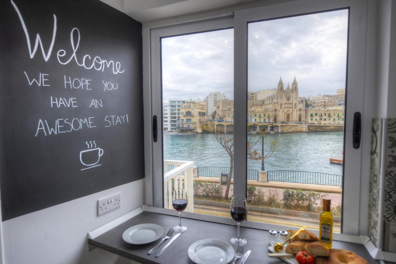 First Floor Studio Apartment Seconds From Balluta Bay Ipap1-1 Sliema Exterior photo