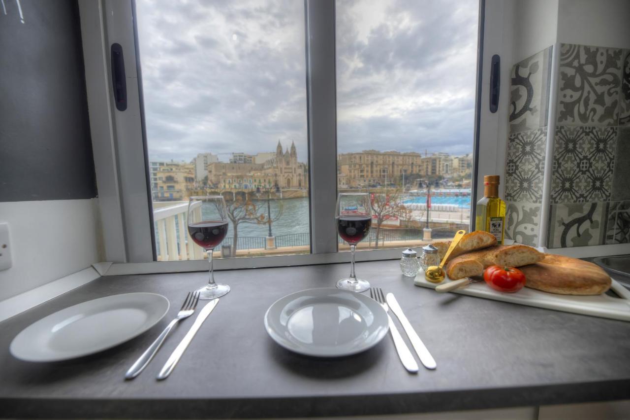 First Floor Studio Apartment Seconds From Balluta Bay Ipap1-1 Sliema Exterior photo