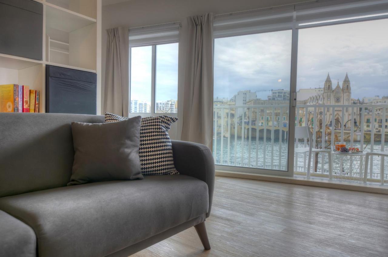 First Floor Studio Apartment Seconds From Balluta Bay Ipap1-1 Sliema Exterior photo