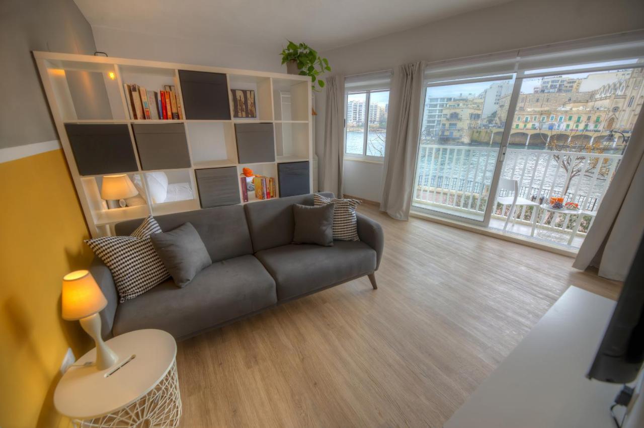 First Floor Studio Apartment Seconds From Balluta Bay Ipap1-1 Sliema Exterior photo